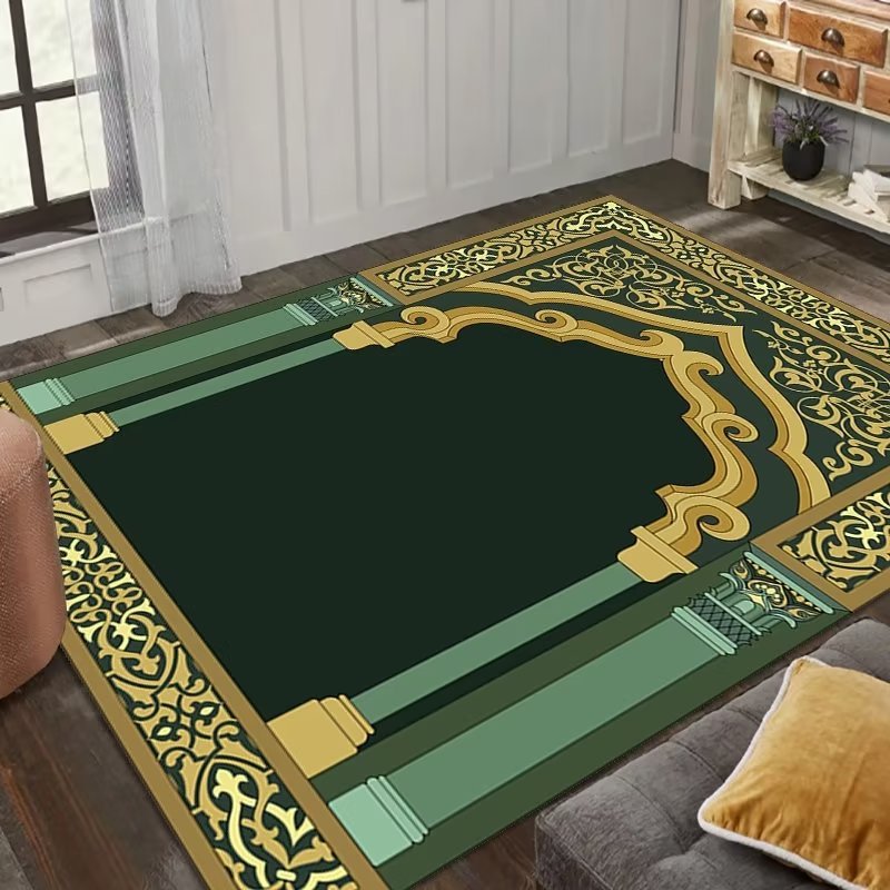 Worship Carpet Pray Cushion Middle East Carved Prayer Mat Hui Worship Felt Prayer Mat Arab Machine Carpet Washing