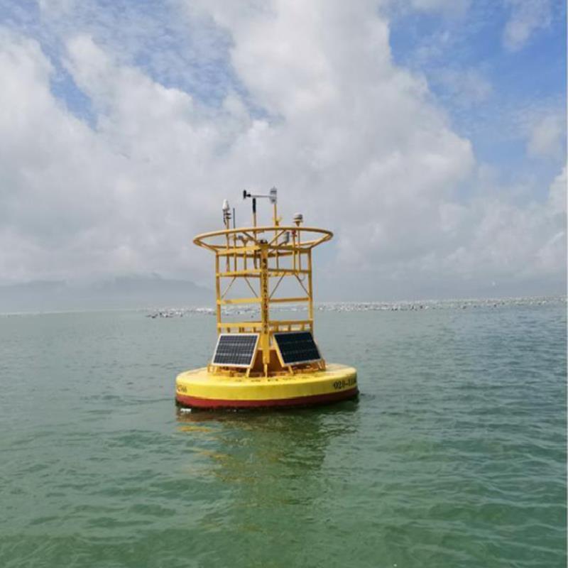 塑料浮筒海洋浮标 改性pe外壳 泡沫充填 防渗漏 用于海洋水质监测