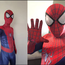 超凡蜘蛛侠Halloween TASM 2 Cosplay蜘蛛侠紧身衣 Spiderman