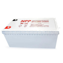 NPP铅酸蓄电池NPG12-200Ah太阳能发电12V200Ah光伏发电 耐普全新