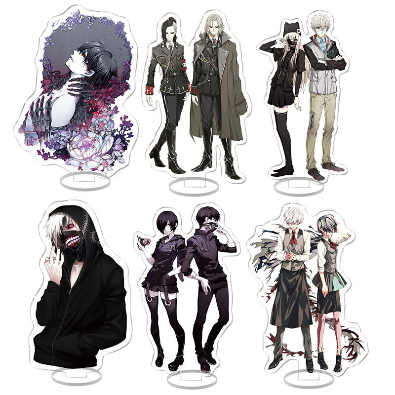 东京喰种 东京食尸鬼动漫 金木研亚克力立摆件校园周边亚克力摆件