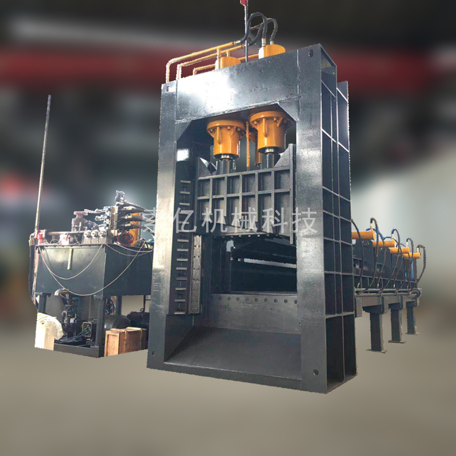 钢结构槽钢剪切机 1000吨重型龙门剪 链板输送喂料钢板剪切机