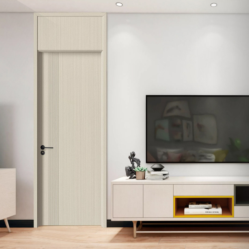 木门生产平板室内门套装门家用房间卧室门子母免漆门双开生态门