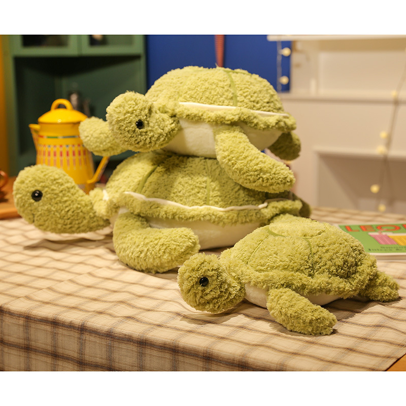 Cute Lucky Turtle Doll Plush Toys Girls' Bed Sleeping Companion Doll Adorable Home Decoration Factory Wholesale