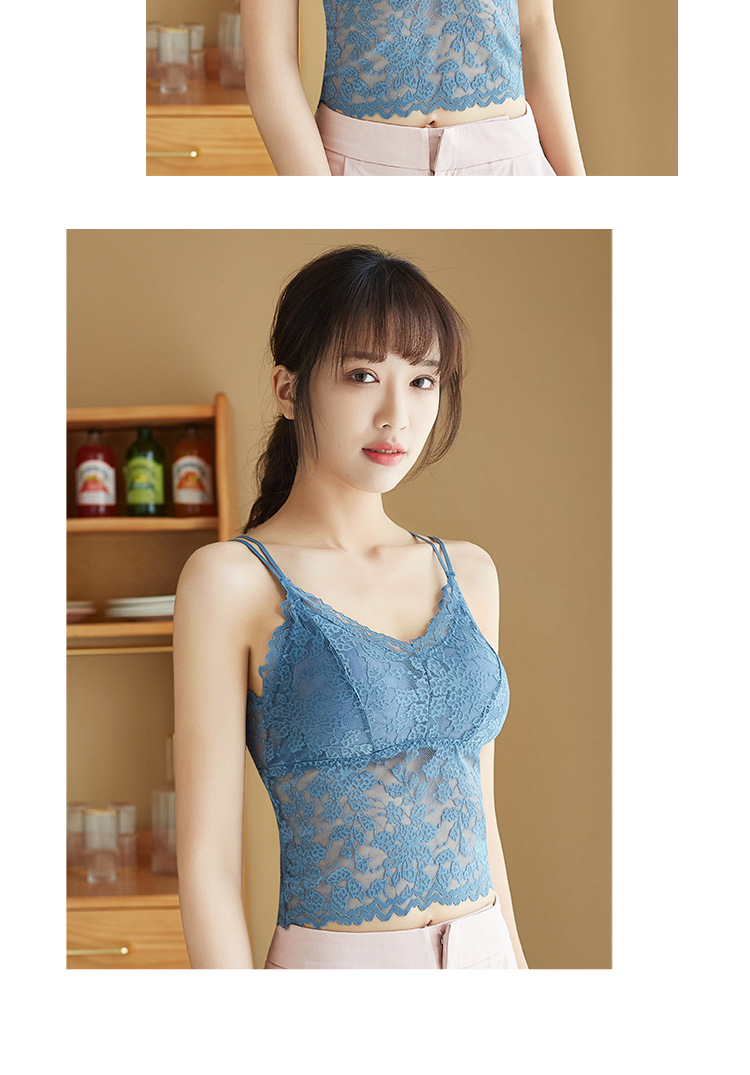 防走光蕾丝抹胸内衣女长款美背吊带网红爆款裹胸打底衫内搭小背心