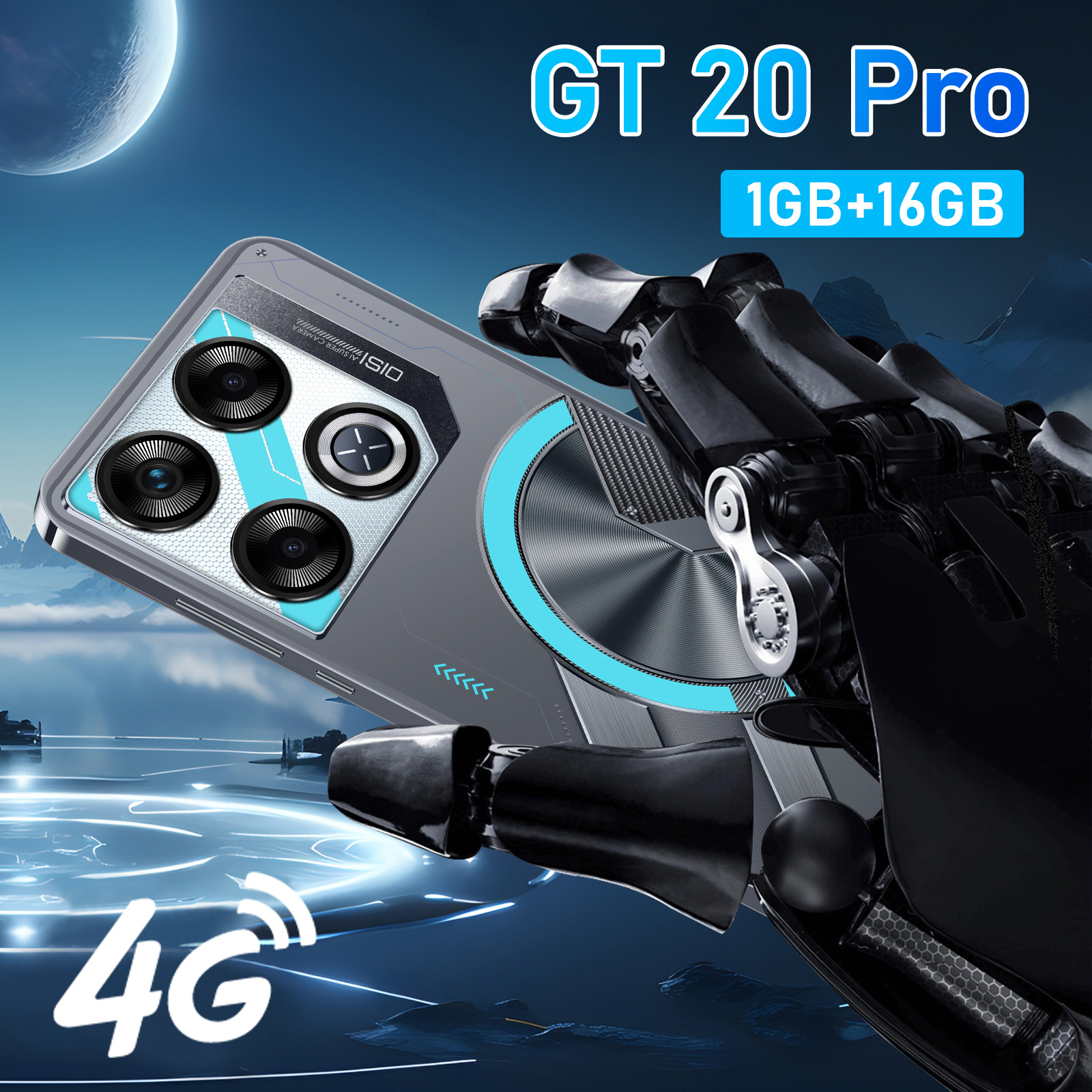 2025新款跨境手机GT 20 Pro 5.0寸智能机1+16G安卓厂家批发安卓