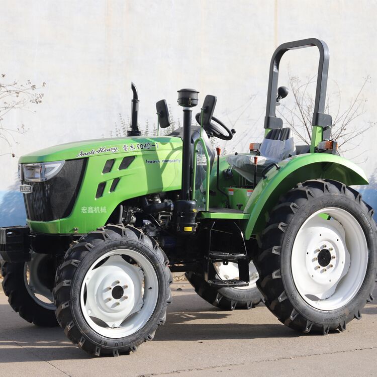 农用四轮耕地机 28马力耕田犁地拖拉机现货 单缸四驱拖拉机
