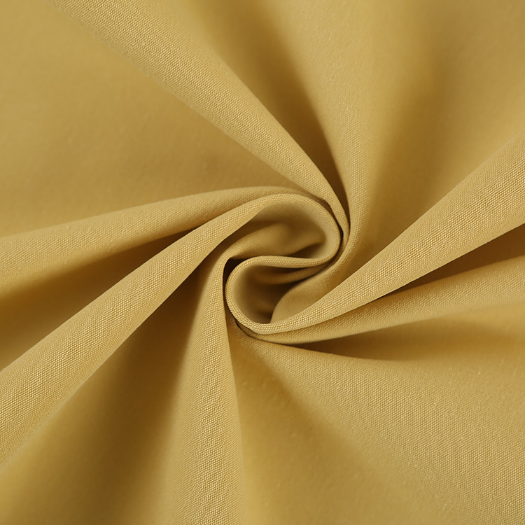 t400平纹酷丝棉 涤纶棉感风衣面料 秋冬休闲裤羽绒服布料