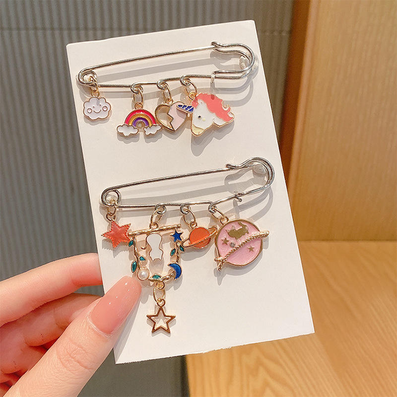 时代少年团马嘉祺同款别针可爱日系卡通胸针挂件徽章包包配