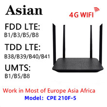 4G无线路由器MOD无限流量4GCPE全网通中东WIFI router插卡WAN210F