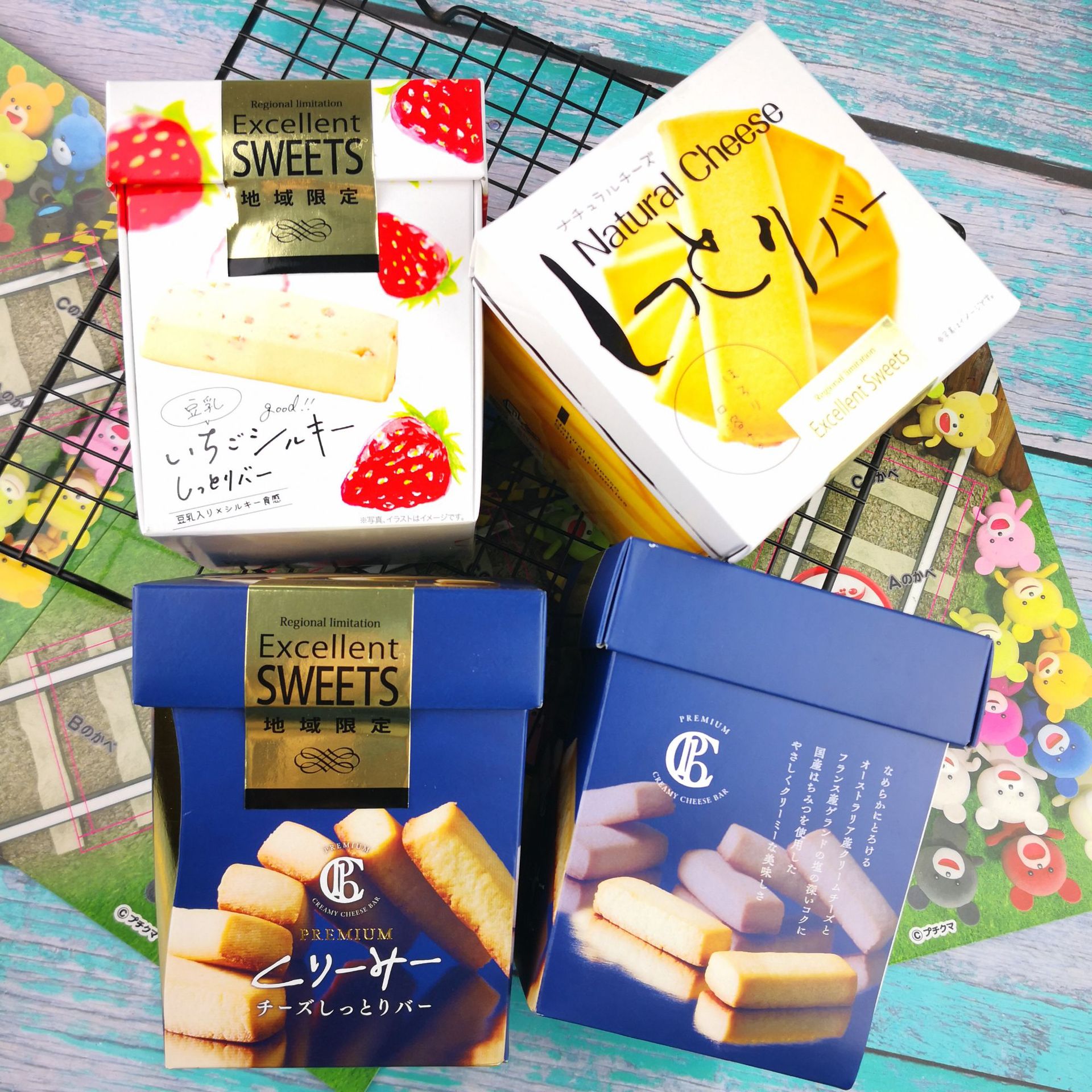 日本零食若尾制菓 芝士棒芝士曲奇 豆乳草莓奶酪棒 独立包装