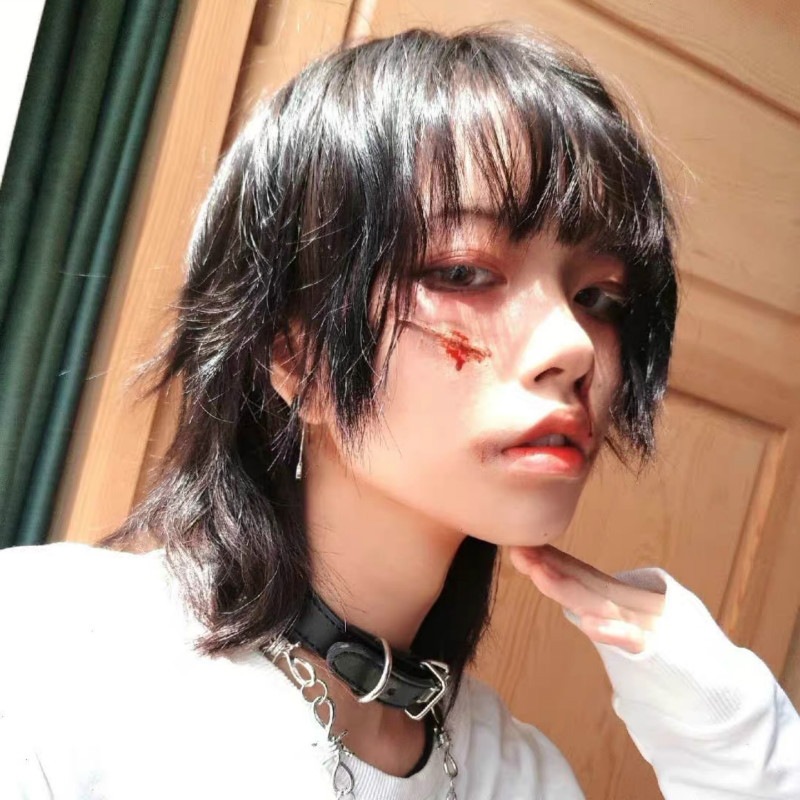 男女少年日系鲻鱼假发