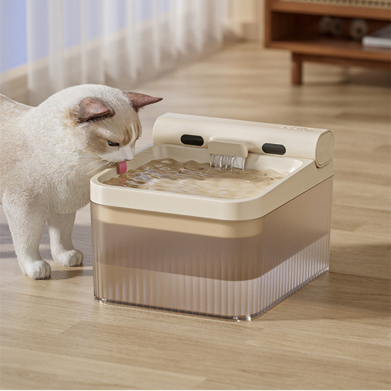 跨境新款宠物无线智能饮水机器宠物猫咪饮水器过滤自动循环饮水机