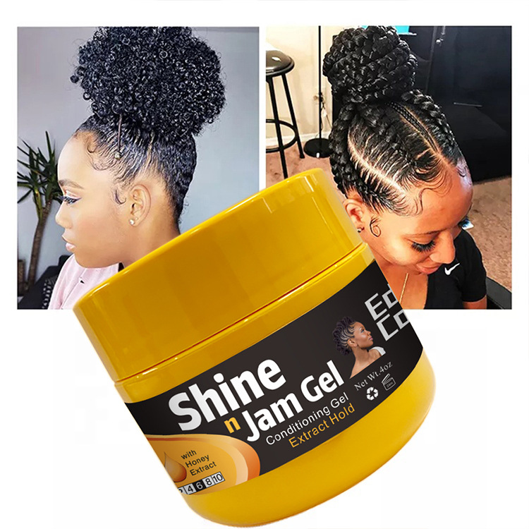 Weiji Factory Direct Sales Pomade Foreign Trade Processing Design Logo Hair Style Product Braiding Gel