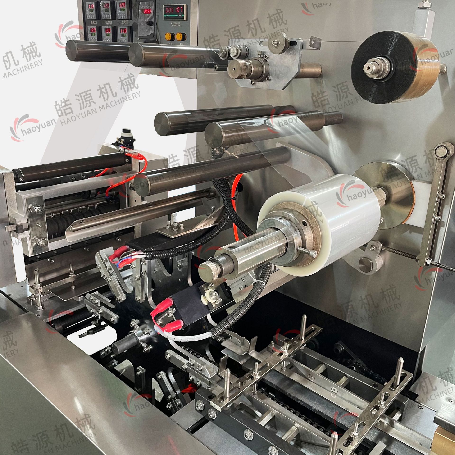 全自动烟包机 塑封化妆品茶叶药盒扑克牌覆膜机 透明膜三维包装机