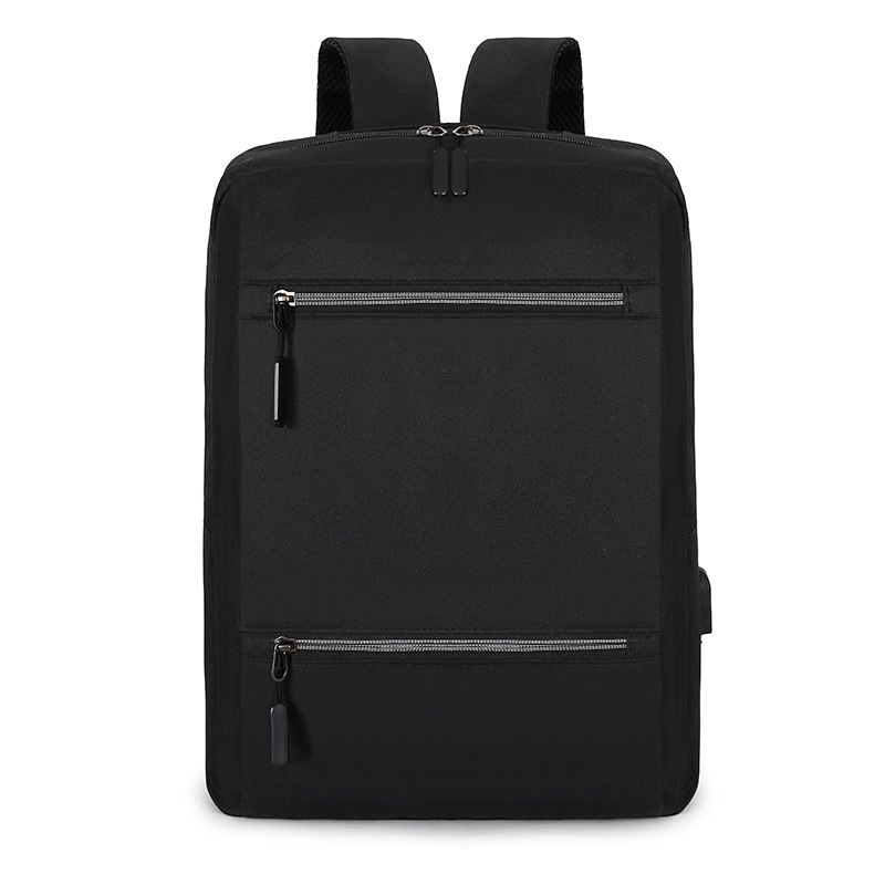 Laptop Backpack Business Commuter Bag Three-Piece Men's Oxford Cloth Backpack Wholesale Printable Logo