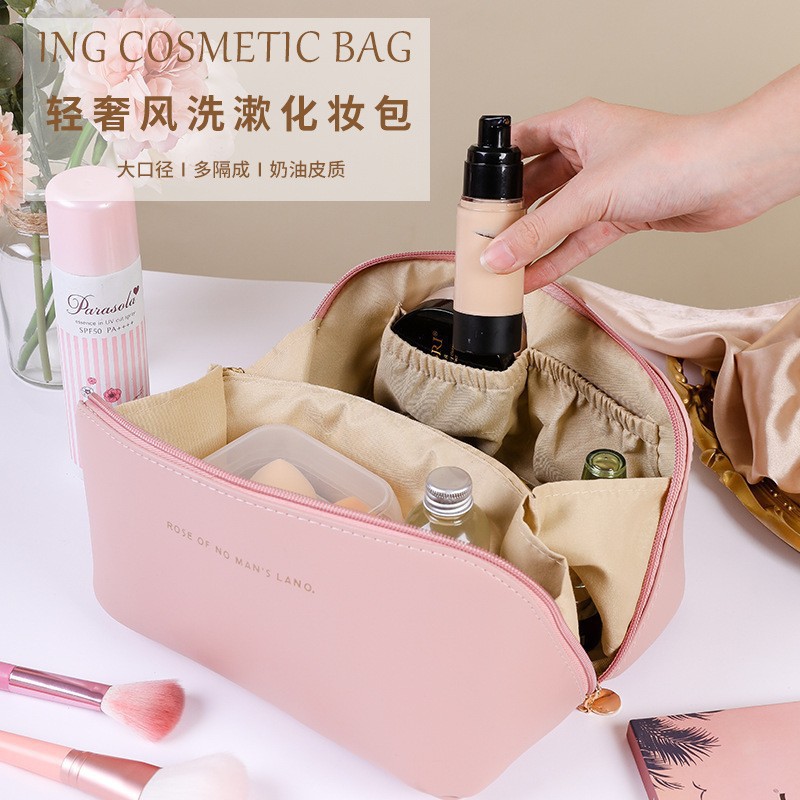 Organ Pillow Cosmetic Bag Large Capacity Portable 2023 New High Sense Ins High-Profile Figure Travel Storage Bag