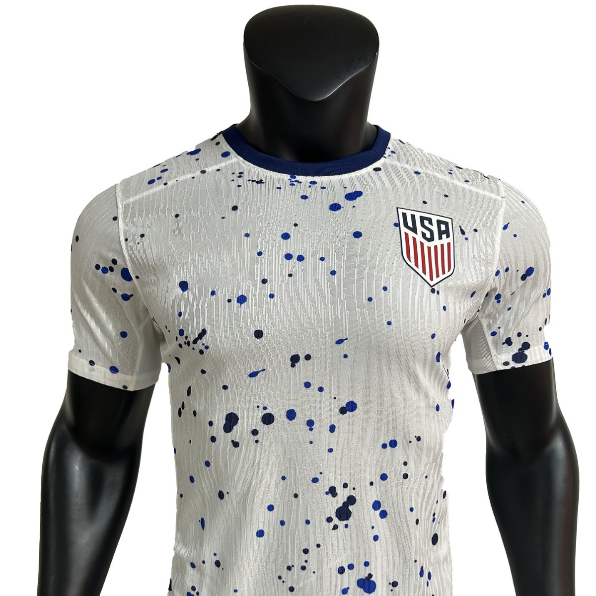 2324赛季美国队足球训练服短袖球员版新款短袖球衣定制国家队