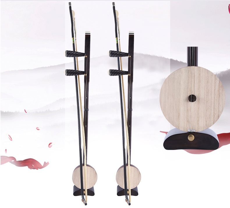 黑檀紫檀用秦腔板胡乐器 供应手工制作民族乐器 现货传统板胡批发