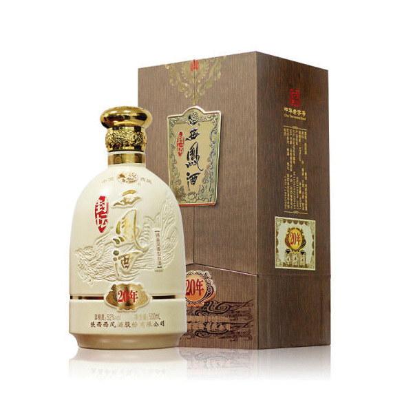 西凤酒年份封坛20年  52度  绵柔凤香型白酒