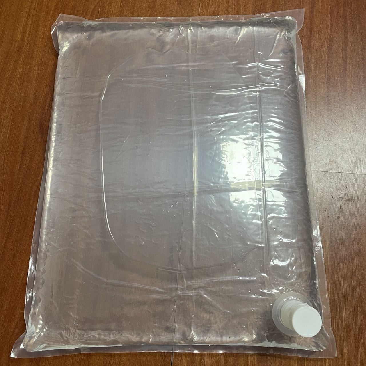 现货20l大容量透明拉环无菌盒中袋 食品级饮用水鸡蛋液液体分装袋