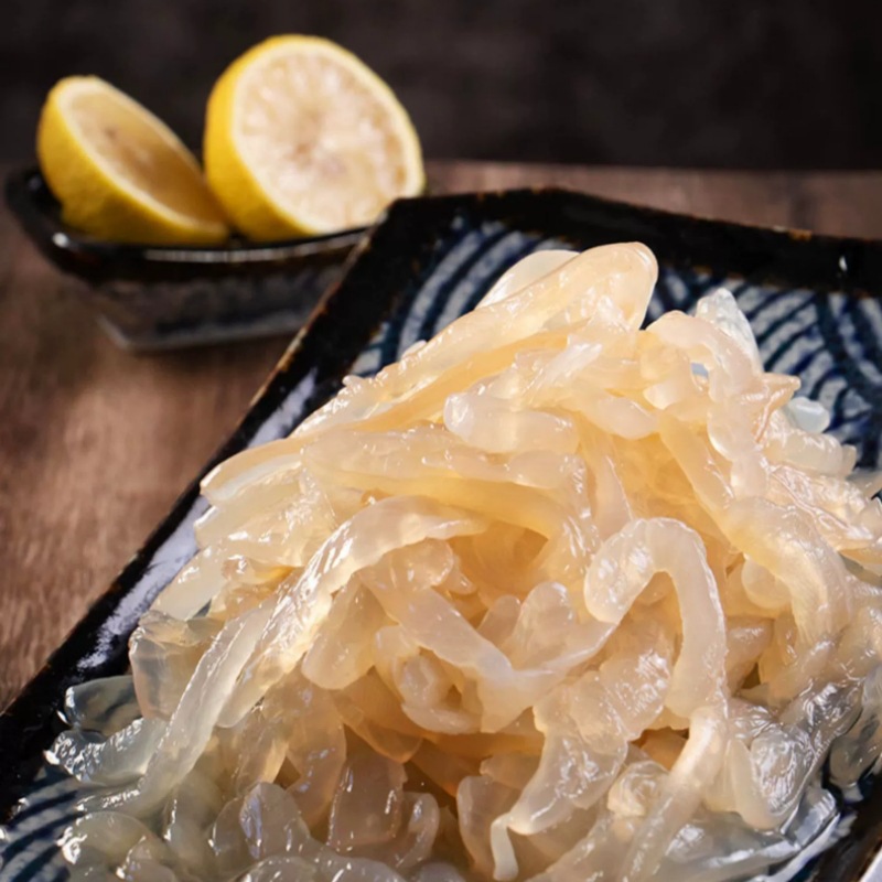渤海海蜇头即食海蜇丝海蜇皮250g拌凉菜直播团购源头代发-阿里巴巴