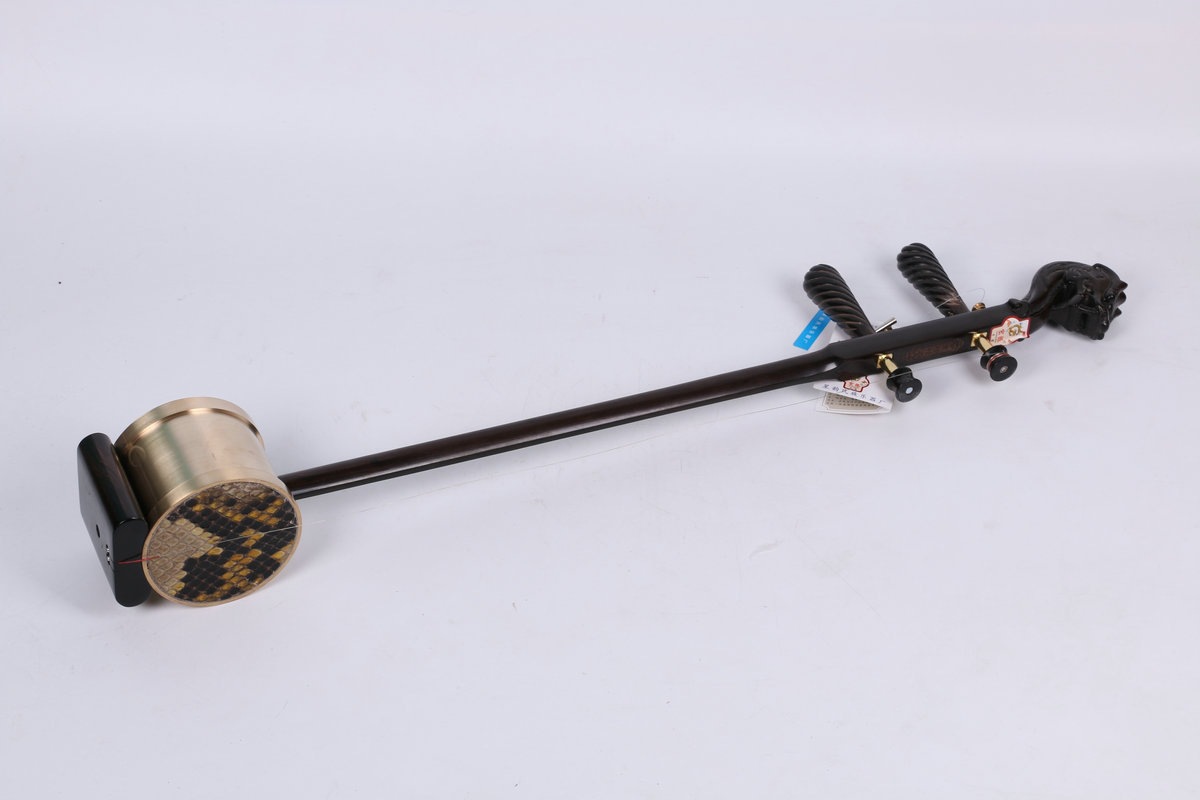 黑檀龙头拧雷擂琴 手工古典民族乐器批发 厂家供应演奏拉弦乐器