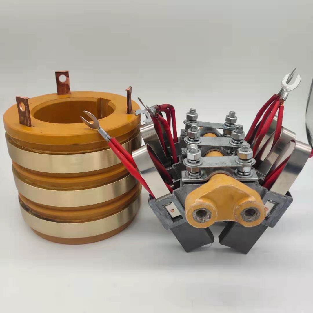 绕线起重电机集电环 铜制滑环 yzr集电环