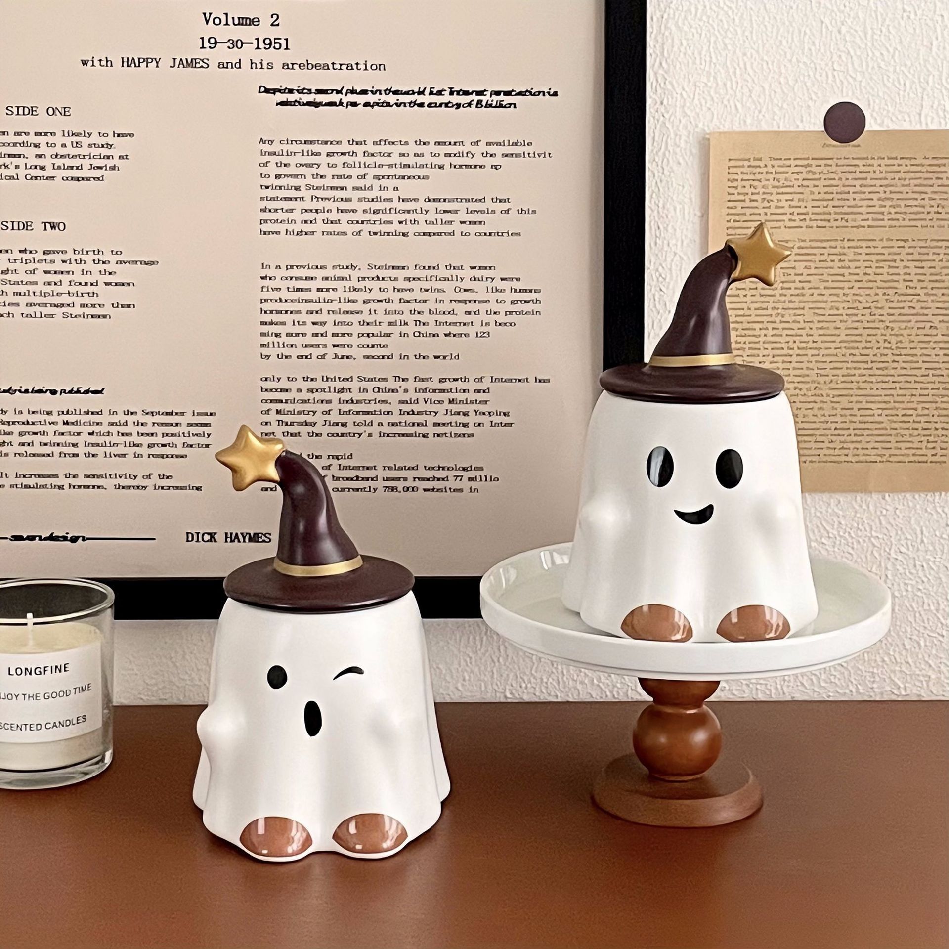 复活节万圣节精灵卡通陶瓷杯创意可爱马克杯幽灵杯子圣诞节水杯子