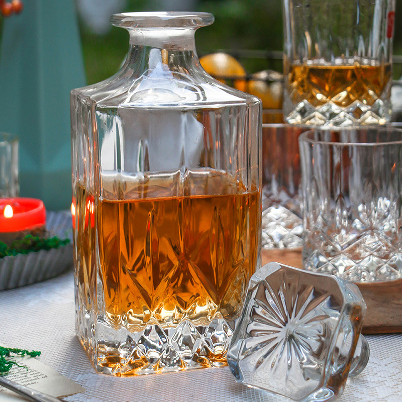 意大利进口rcr傲柏水晶玻璃 醒酒器 酒壶 酒樽 酒瓶酒具 750ml