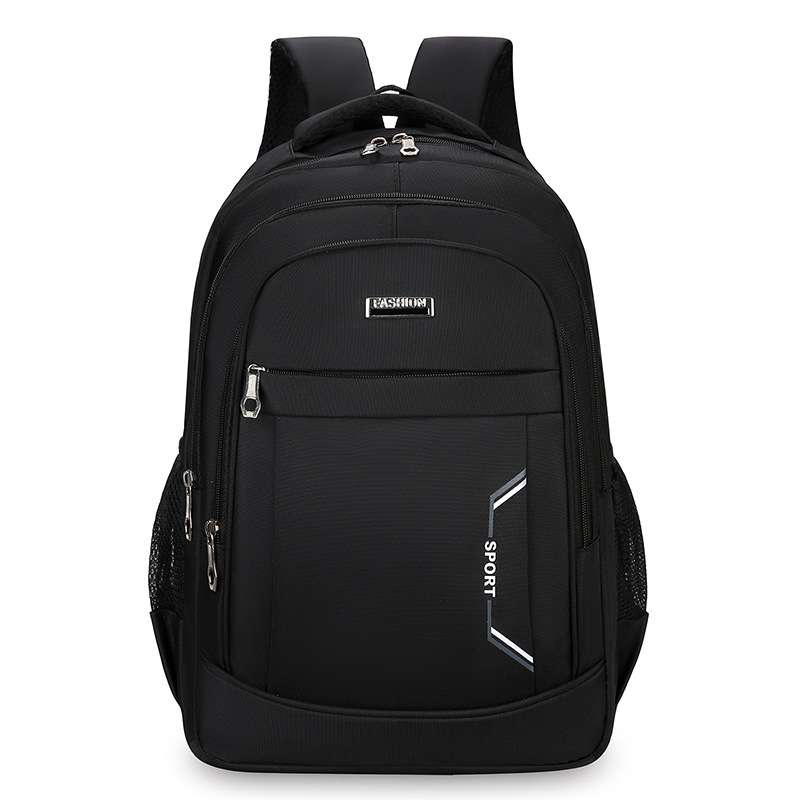 Large Capacity Backpack Men's and Women's Junior High School Students Wear-Resistant Schoolbag Korean Style Computer Bag Men's Leisure Travel Backpack