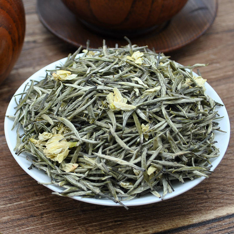 兰雪茉莉花茶兰雪2021新茶叶雀舌特级浓香型四川祖匠飘雪250g