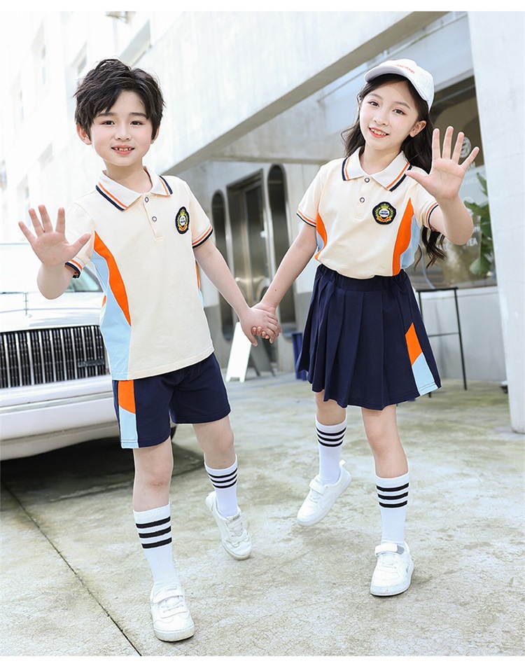小学生校服夏装儿童班服套装夏款毕业服夏季幼儿园园服短袖英伦风
