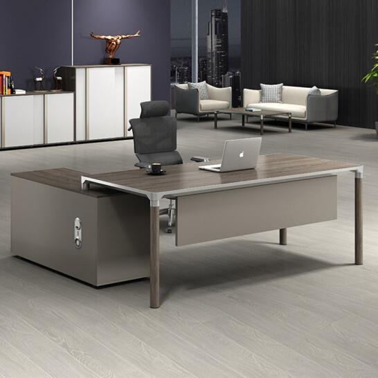 老板办公桌椅组合简约现代老板桌办公桌总裁办公室经理桌大班台