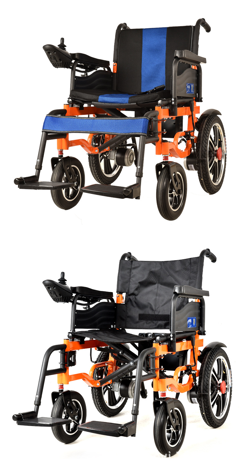 老年人电动轮椅全自动残疾人老人代步车电动轮椅车电轮椅加宽折叠