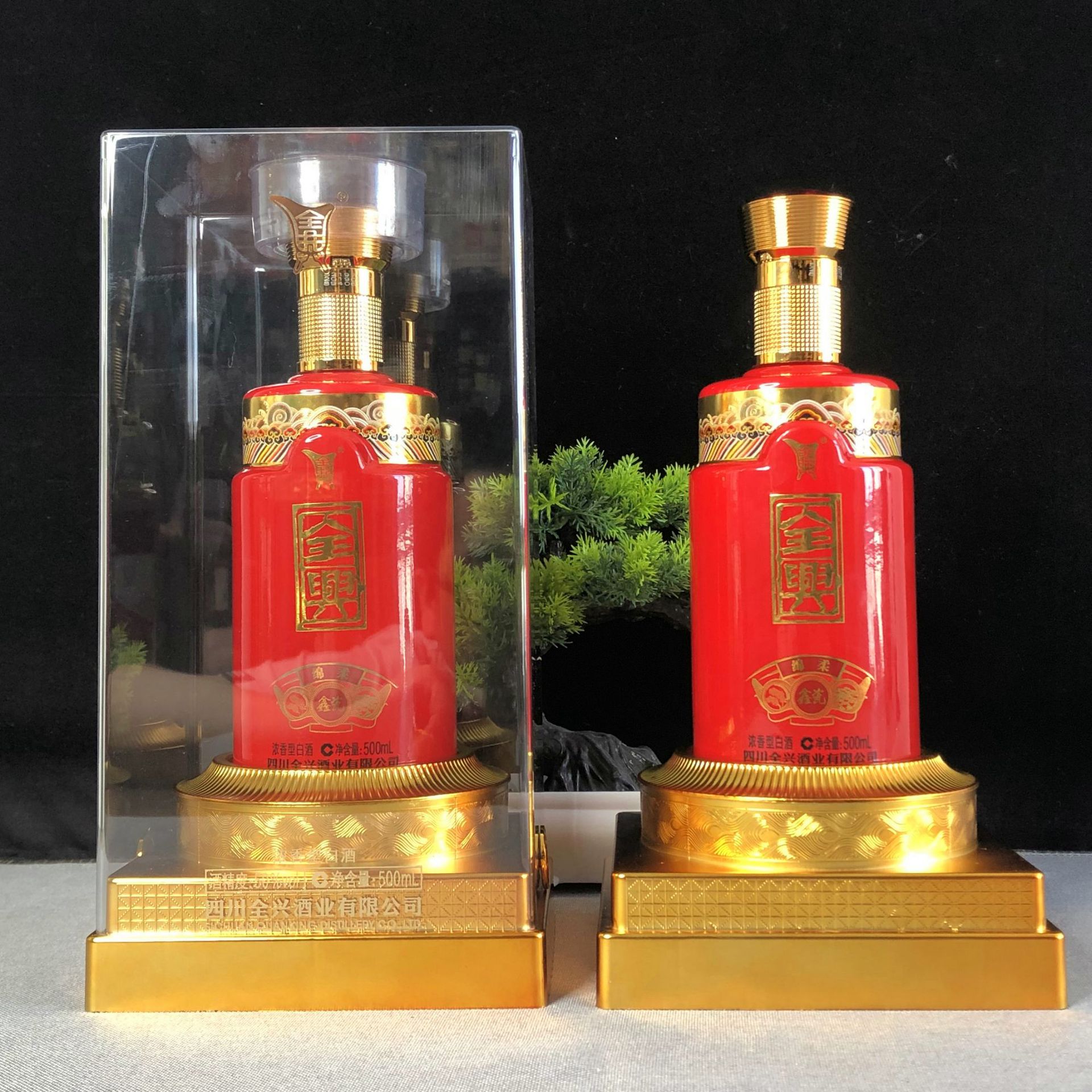 0成交12瓶厂家正品货源四川全兴酒绵柔晶瓷浓香型42度纯粮白酒