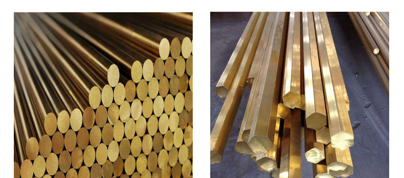 电镀黄铜棒 h59 h62 h65高精铜棒 六角 四方棒 五金非标件铜棒
