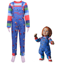 鬼娃恰吉第二季cos服Chucky背带裤表演服cosplay服儿童套装里衣裤
