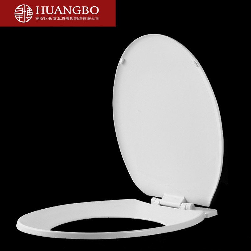 Pp Plastic Toilet Lid African Foreign Trade Old-Fashioned O-Type Split Toilet Lid Pressure-Resistant Household Rural Dry Toilet Cover