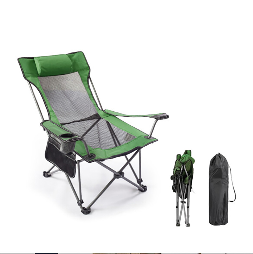 Outdoor Folding Chair Office Lunch Break Bed Portable Camping Beach Chair Lightweight Picnic Camping Fishing