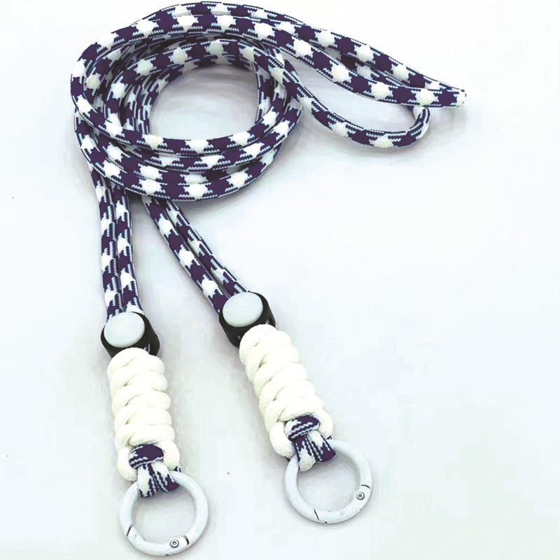 Mobile Phone Lanyard Crossbody Chain Back Splint Woven Phone Case Nylon Sling Strap Mobile Phone Charm Back Splint