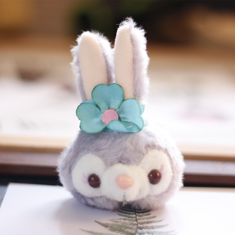 Internet Celebrity Ins Bunny Pendant Plush Toy Doll Small Rabbit Doll Lovely Bag Pendant Key Ring