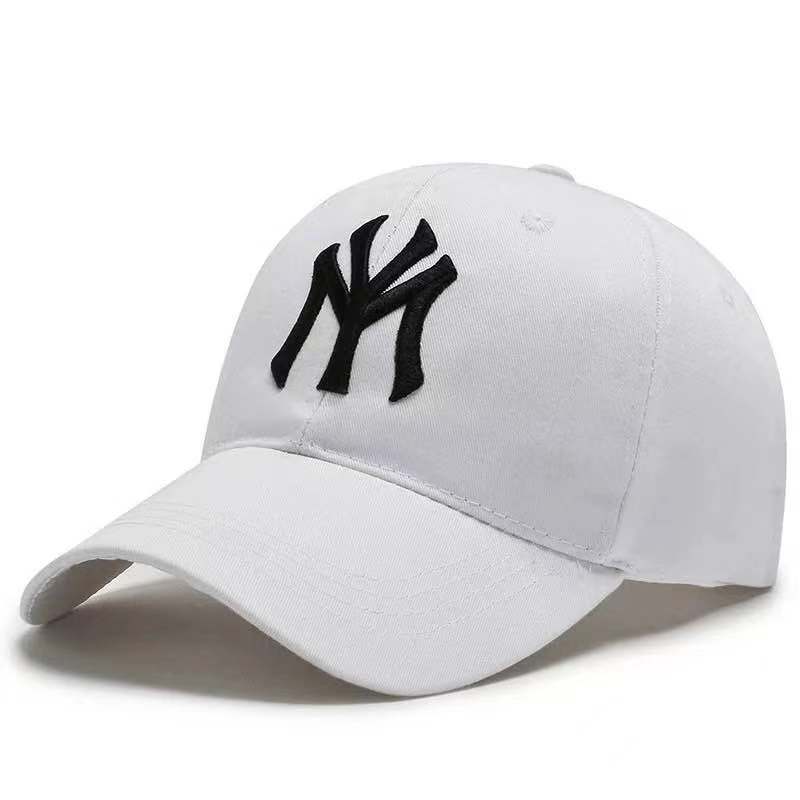 Soft Top Baseball Cap Male Female Letter Simplicity Student Fresh Peaked Cap Korean Four Seasons Leisure Couple Hat