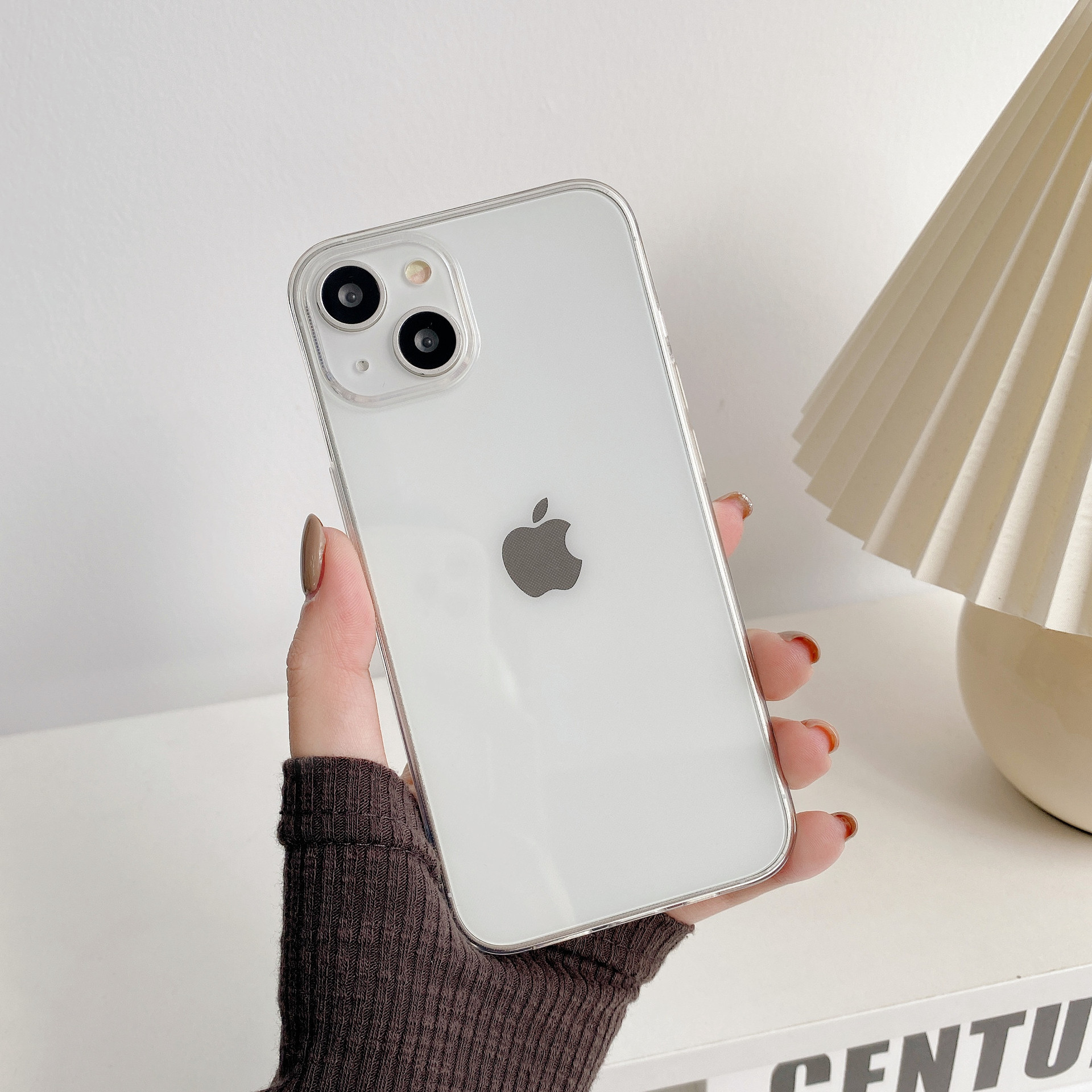 适用14苹果13防摔壳xsmax手机iphone12pro壳xr8plus透明tpu清水套