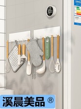 磁吸挂钩冰箱侧面挂架厨房多功能收纳免钉免打孔无痕强力粘钩排钩