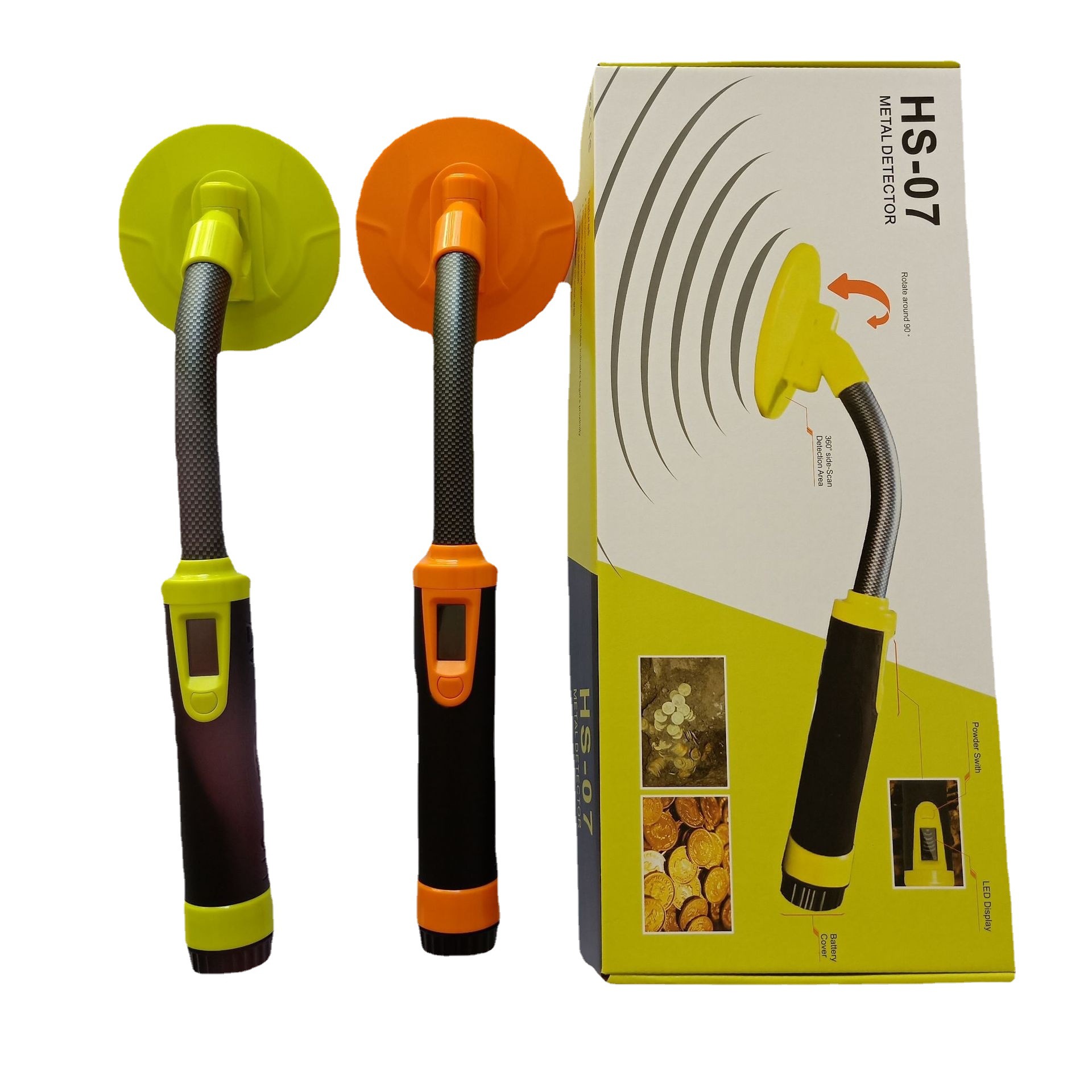 探盘式水下黄金手持金属探测器户外金银铜精准定位棒寻宝探测仪