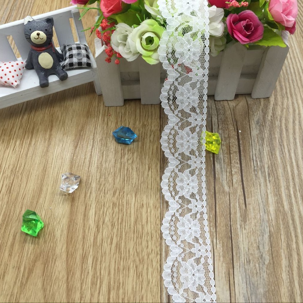 福建蕾丝花边花边服装辅料现货供应624A#  宽度3.5CM