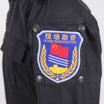 勘查背心工作防护衣服现场勘查服短袖保安服长袖公共安全工作服