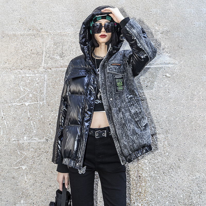 牛仔拼接羽绒服女-牛仔拼接羽绒服女厂家,品牌,图片,热帖-阿里巴巴