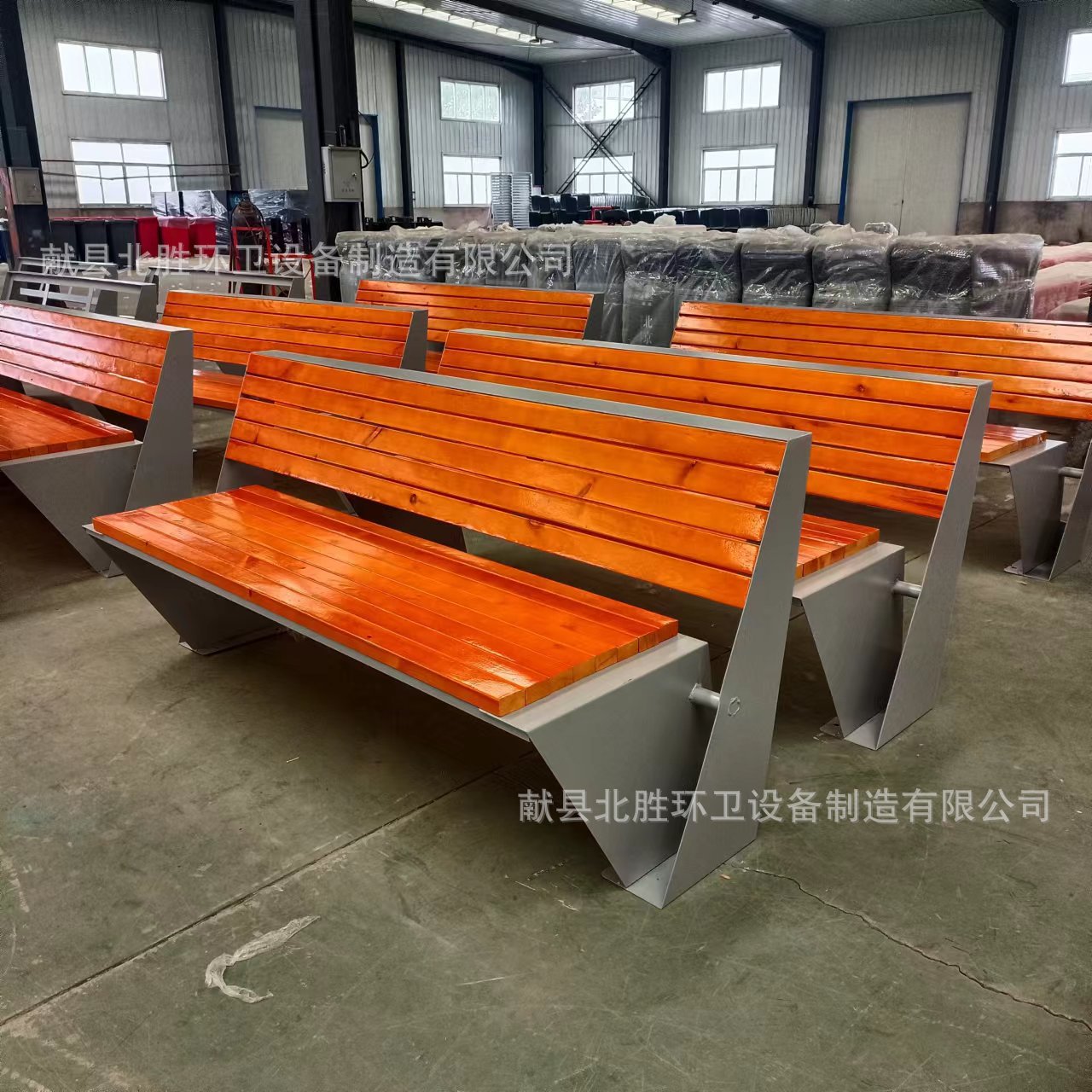 木公园椅 长条椅子室外长椅 靠背园林椅铸铁脚 户外座椅批发-阿里巴巴